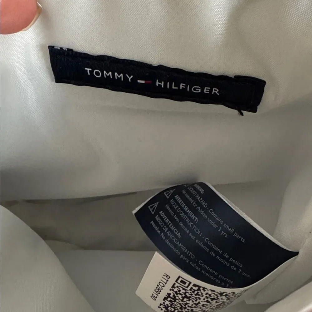 Tommy Hilfiger kid’s Adorable Cotton Floral Crossbody Bag with Red Strap NWOT